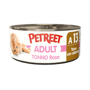 Petreet Adult Tonno Rosa Con Calamari Per Gatti Lattina 70g