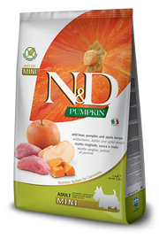 Farmina N&D Pumpkin Cinghiale E Zucca Cani Adulti Taglia Mini Sacco 2,5kg