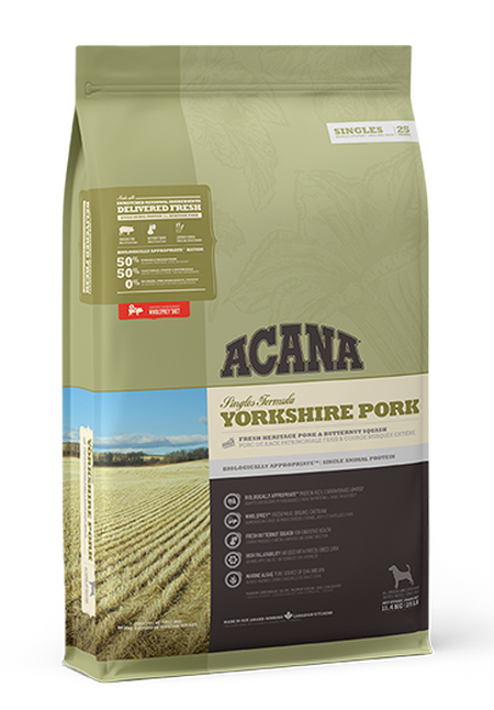 Acana Adult Yorkshire Pork Crocchette Maiale Per Cane Sacco 2kg