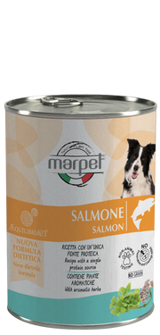 Marpet Aequilibriavet Dog Salmone Cibo Umido Per Cani Adulti Scatoletta 400g