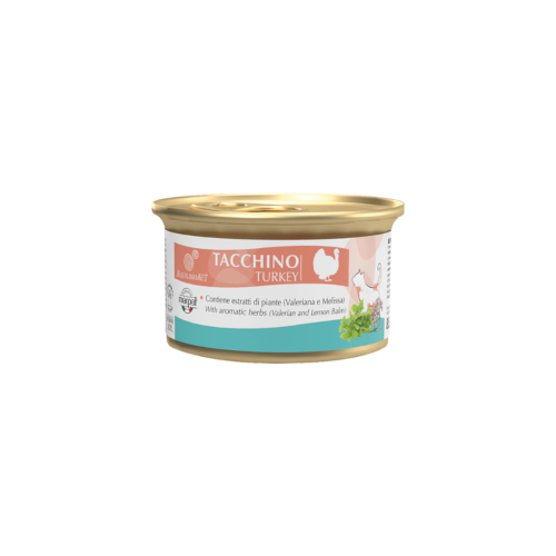 Marpet Aequilibriavet Tacchino Cibo Umido Per Gatti Adulti Lattina 85g