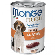 Monge Fresh Adult Anatra Cibo Umido Per Cani Adulti 400g