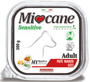 Miocane Sensitive Protein Adult Paté al Manzo per Cani Adulti 300 g