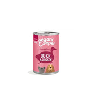 Edgard & Cooper Puppy Anatra E Pollo Senza Cereali Cibo Umido per Cani 400g