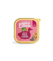 Edgard & Cooper Puppy Anatra E Pollo Senza Cereali Cibo Umido per Cani 150g