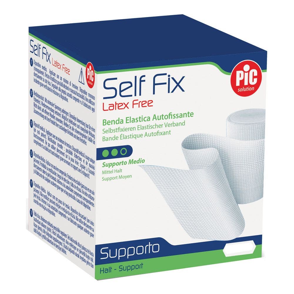 Benda Elastica Pic Selffix Senza Lattice m 4x10 cm