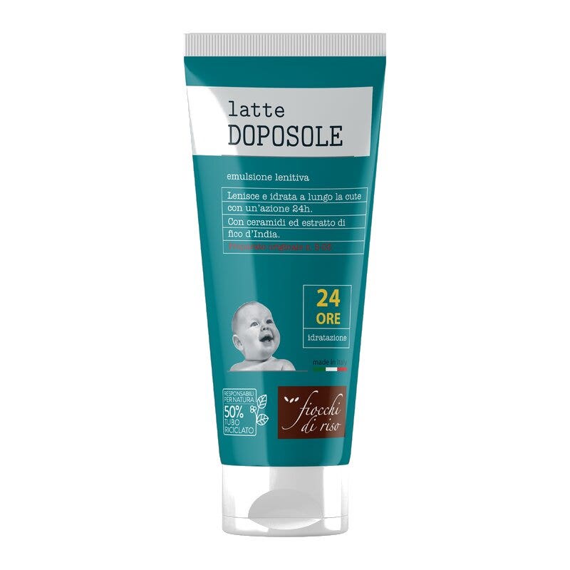 Fiocchi Di Riso Latte Doposole Emulsione Lenitiva E Idratante Per Bambini 140ml
