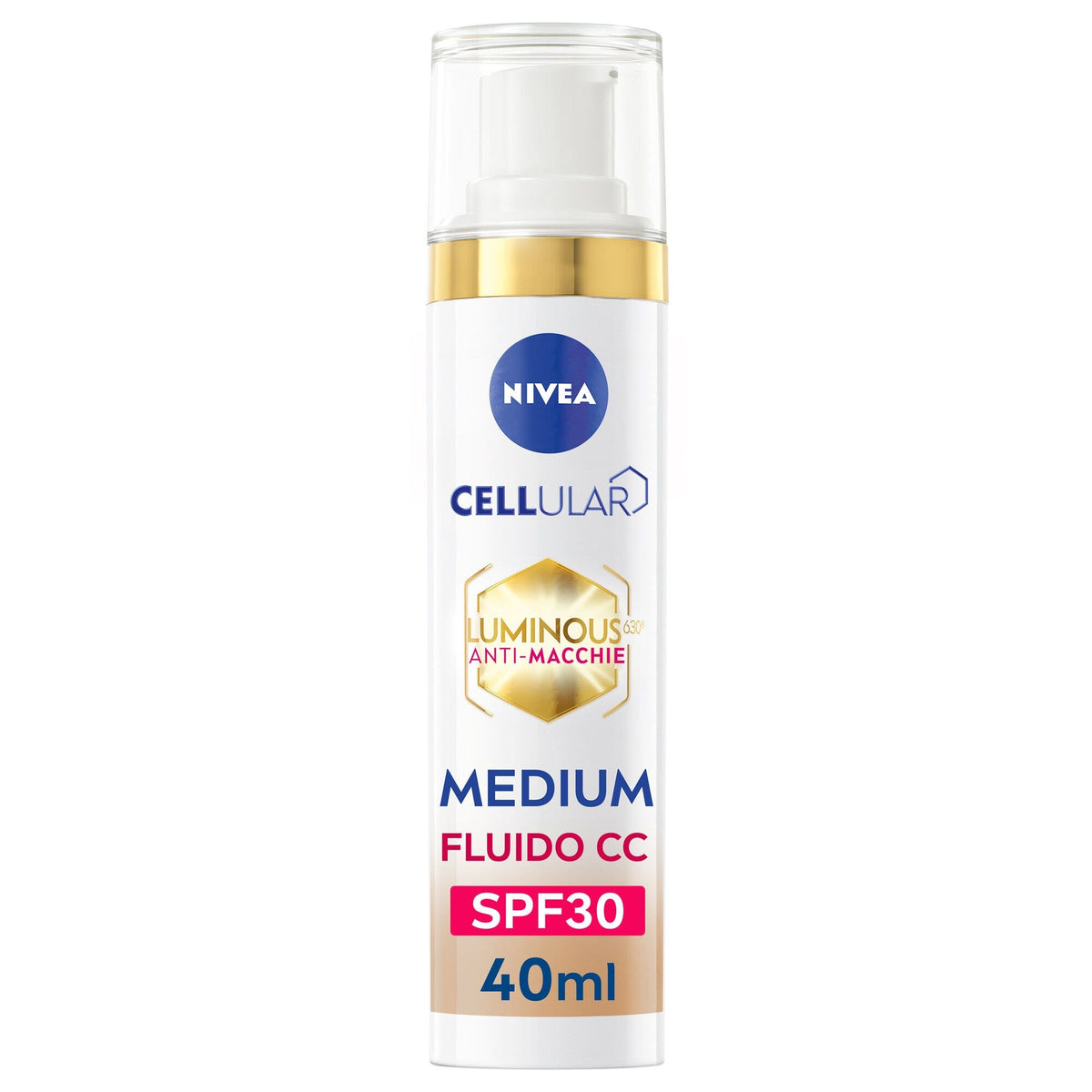 Nivea Cellular Luminous630 CC Anti-Macchie SPF30 40ml 02 Medium