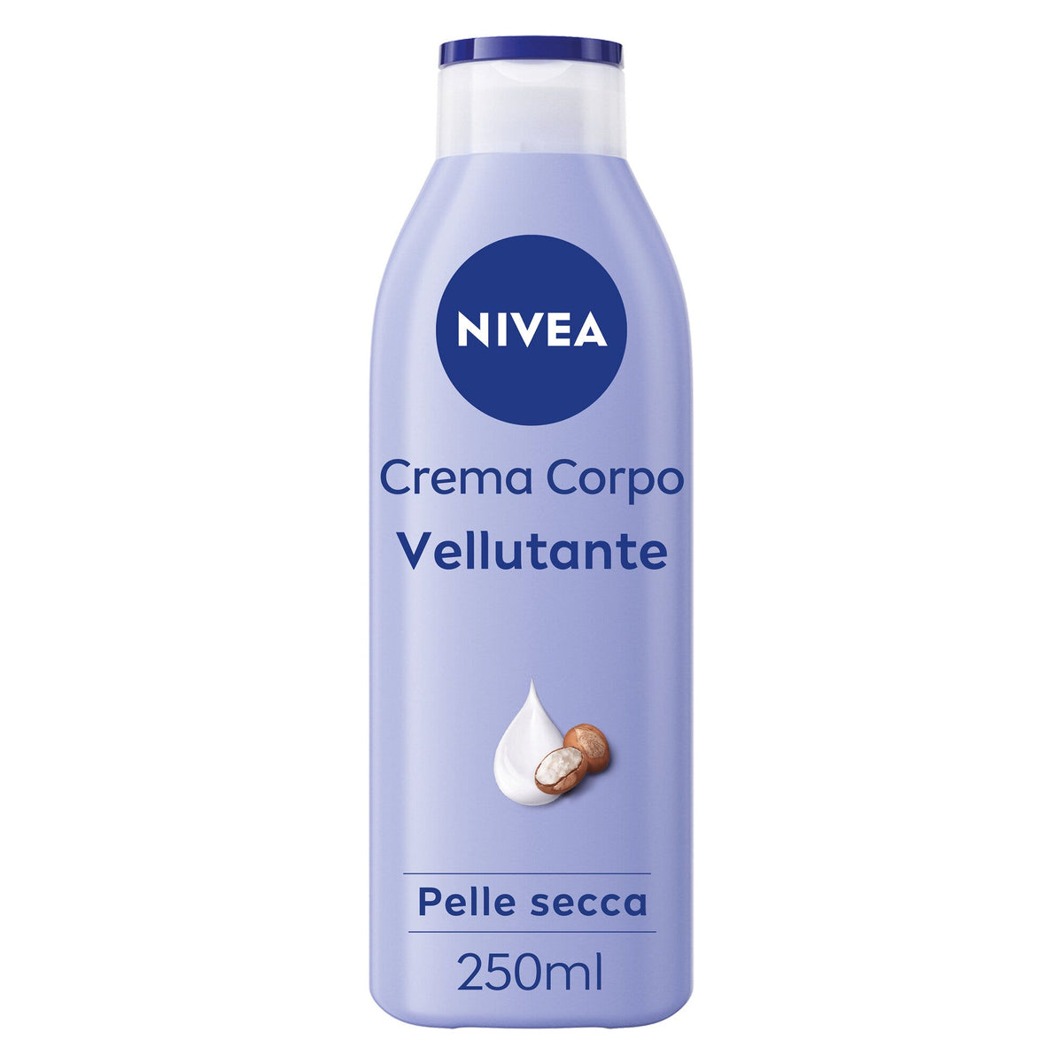 Nivea Crema Corpo Vellutante Crema Corpo Idratante 72 Ore E Vellutante Per Pelle Secca 250ml