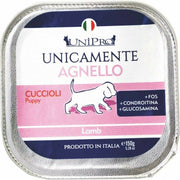 Unipro Unicamente Agnello Cibo Umido Cani Cuccioli Vaschetta 150g