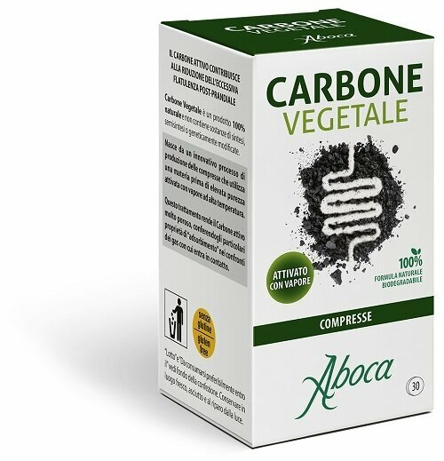 Aboca carbone vegetale 30 compresse