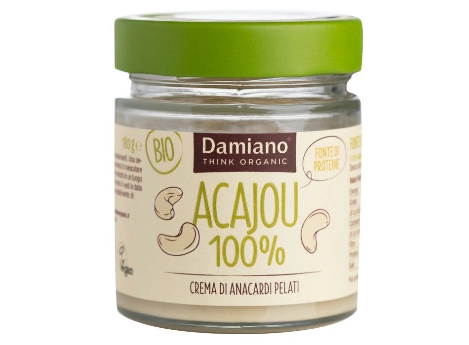 Acajou 100% crema di anacardi pelati 180g