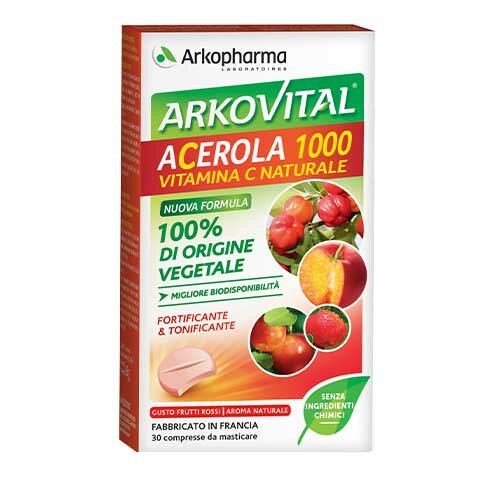 Acerola 1000 Compresse Masticabili Arkovital