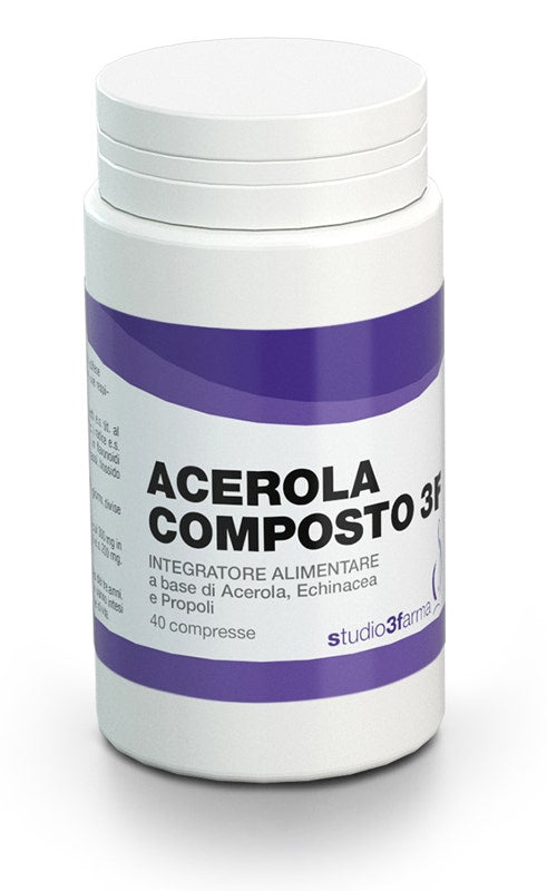 Acerola comp 3f 40 compresse
