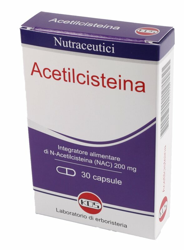 Acetilcisteina 30 capsule