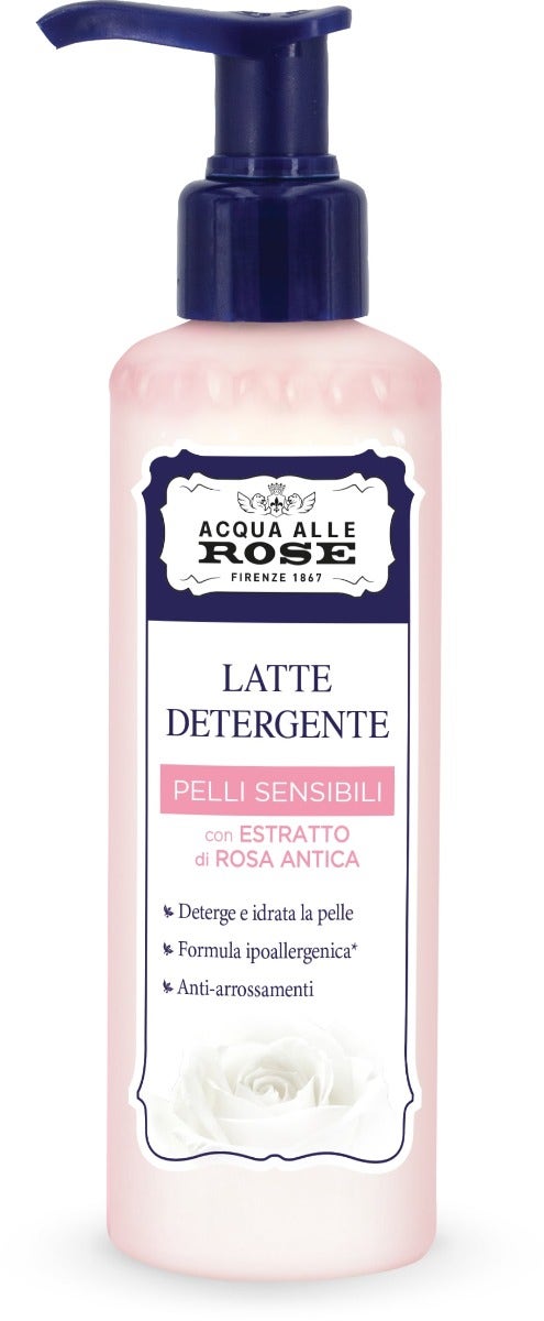 Acqua alle rose latte detergente 200ml