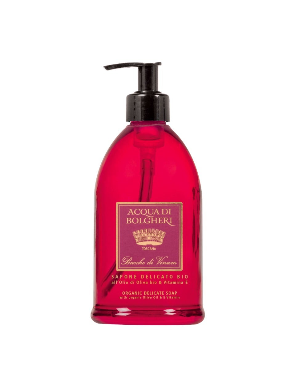 Acqua bolgheri bio sapone del vin
