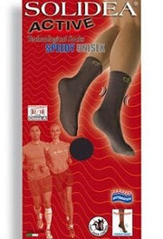 Active speedy unisex calzino nero s