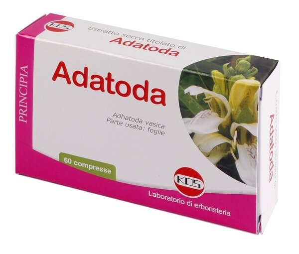 Adhatoda estratto secco 60 compresse