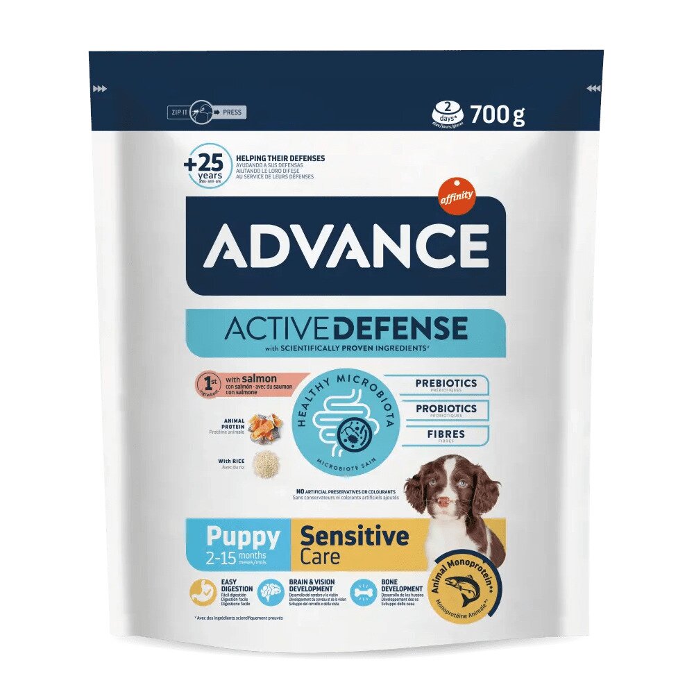 Advance dog puppy sensitive care 700g