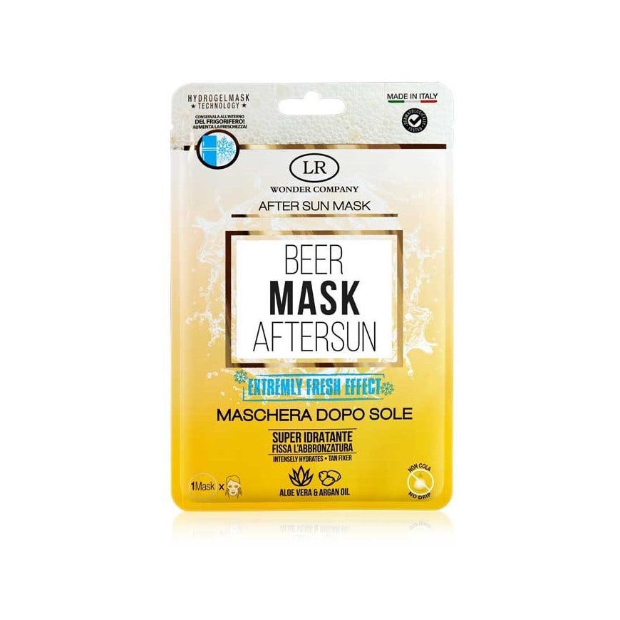 After sun beer mask monodose