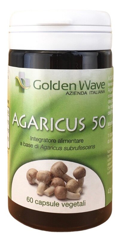 Agaricus 50 60 capsule vegetali