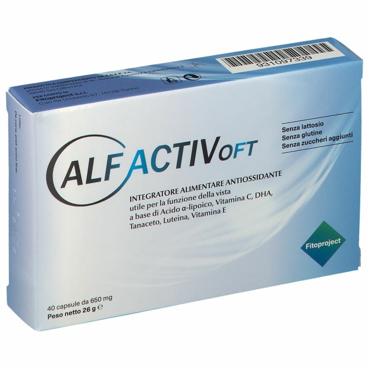 Alfactiv oftalmico 40 capsule
