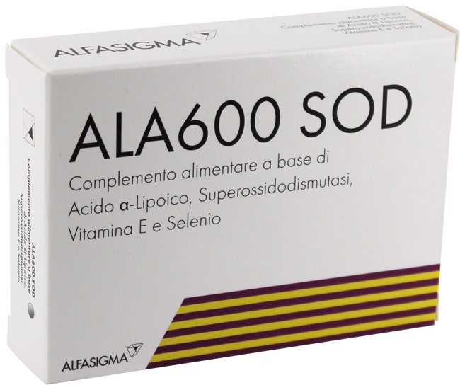 Alfasigma ala600 sod 20 compresse da 1.020mg
