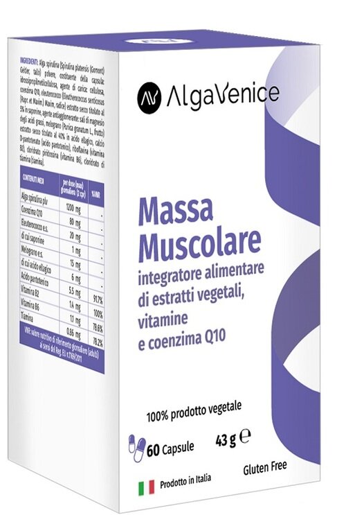 Algavenice massa musc 60 capsule