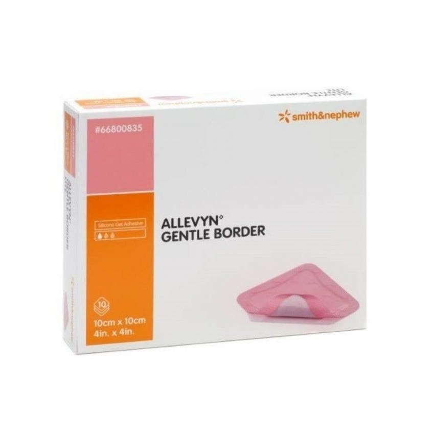 Allevyn gentle border 10x10 10