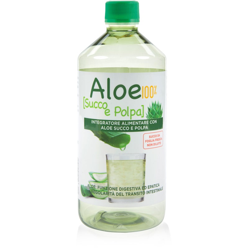 Aloe succo/polpa 100% 1l