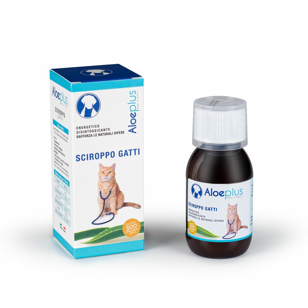 Aloeplus sciroppo 100 ml gatti