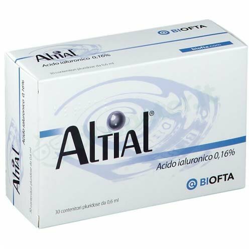Altial gocce oculari lubrificanti 30 fiale  0,6ml