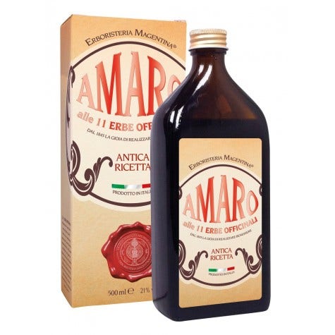 Amaro digestivo magentina500ml