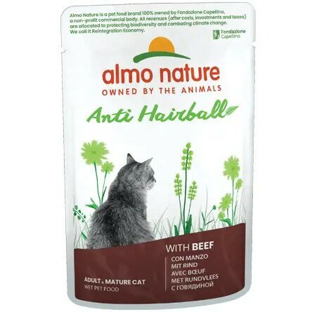 Anti-hairball manzo 70 g