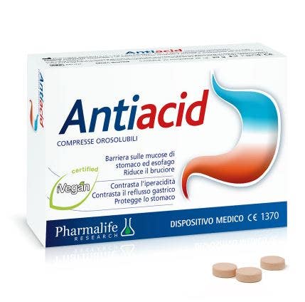 Antiacid 30 compresse orosolubili