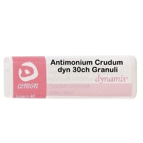 Antimonium crudum dyn 30ch Granuli