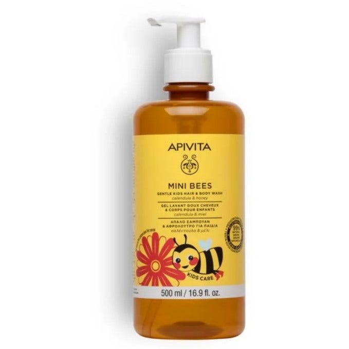 Apivita kids hair&body wash