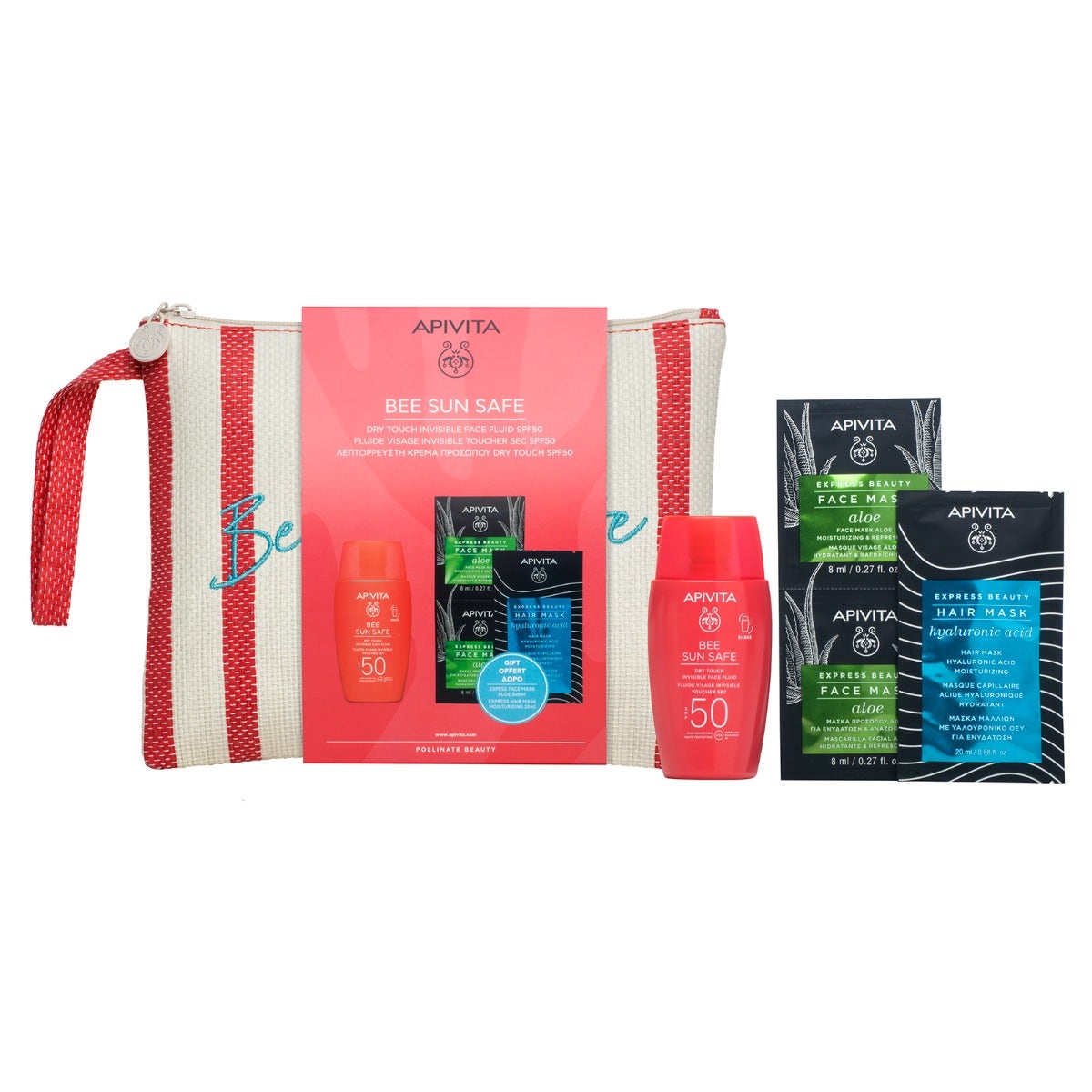 Apivita pro sun fluid spf50