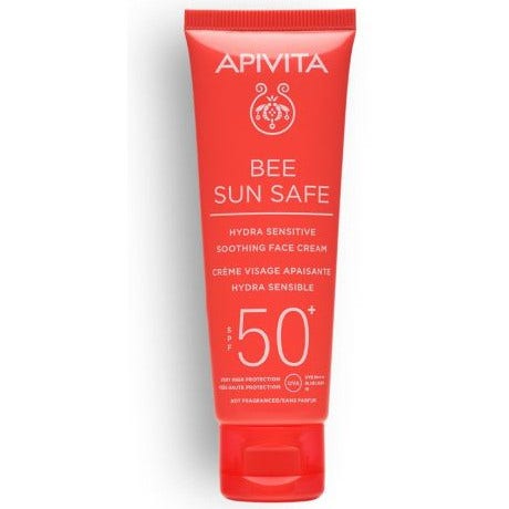 Apivita sun sensitive spf50+