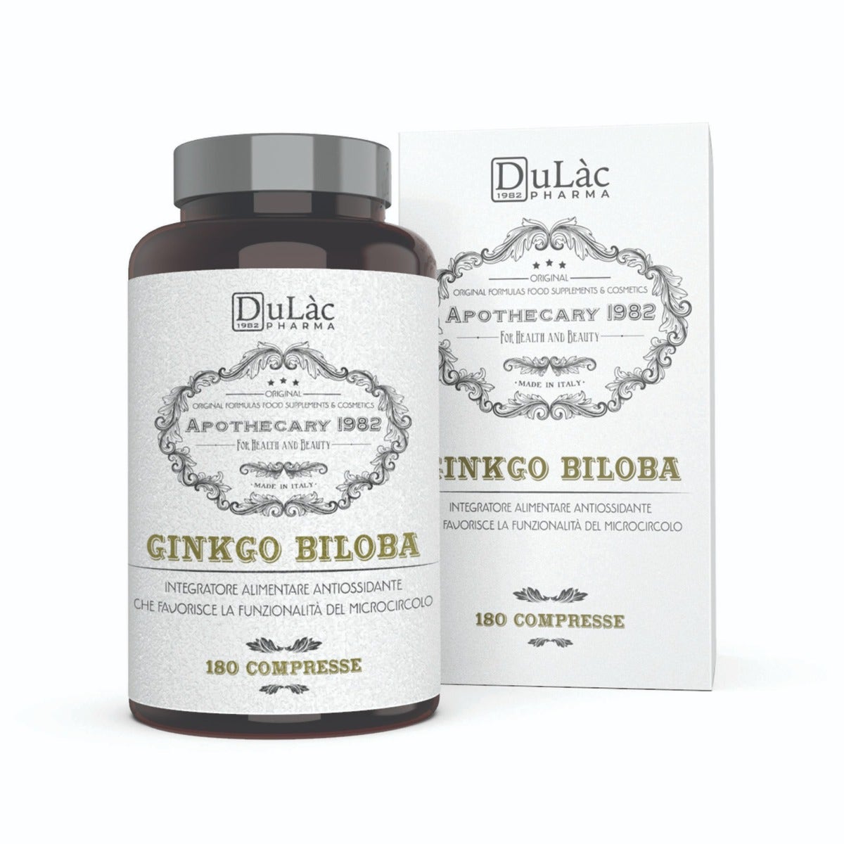 Apothecary ginkgo biloba180 compresse