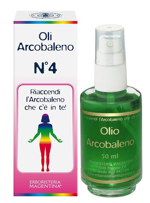 Arcobaleno olio 4 verde 50 ml