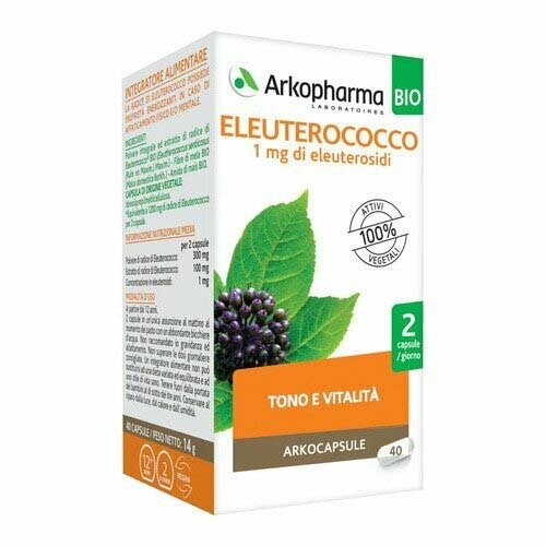 Arkocapsule eleuterococco bio40 capsule