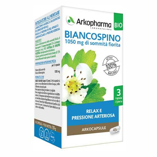 Arkocps biancospino 45 capsule bio