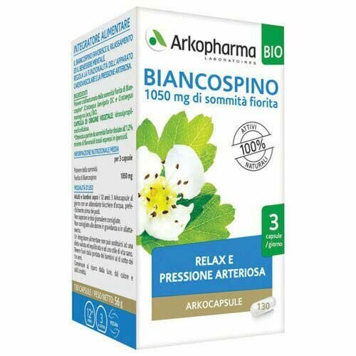 Arkocps biancospino bio 130 capsule
