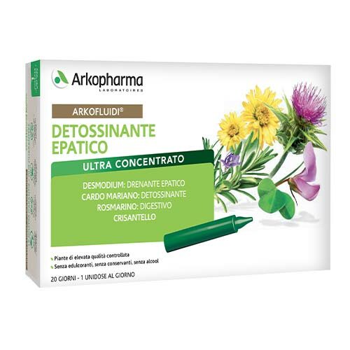 Arkofluidi us detossinante 20 fiale