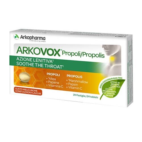 Arkovox propoli miele/limone 24 compresse