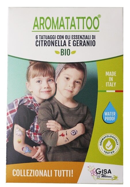 Aromatattoo 6 tatuaggi temporanei