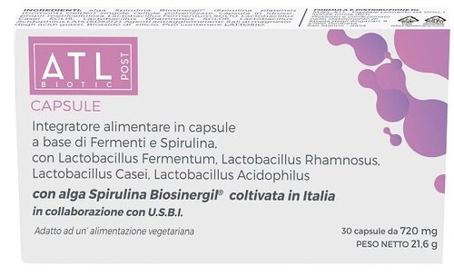 Atl biotic post 30 capsule