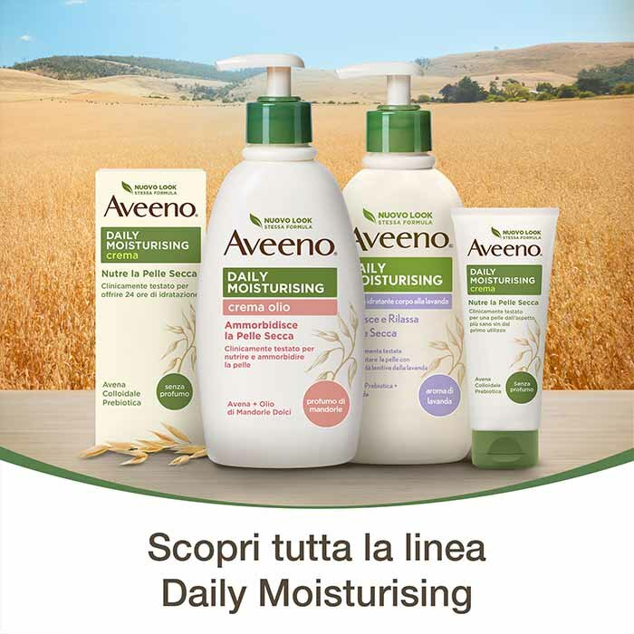 Aveeno crema idratante corpo 200 ml